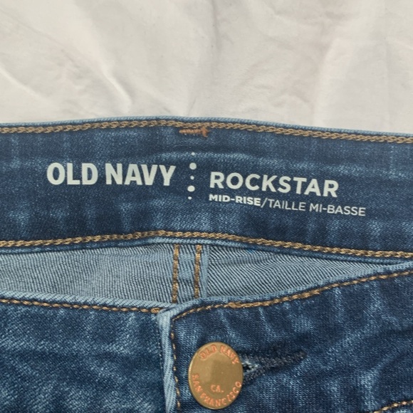 Old Navy Blue Skinny Jeans Classic Style - Picture 2 of 6